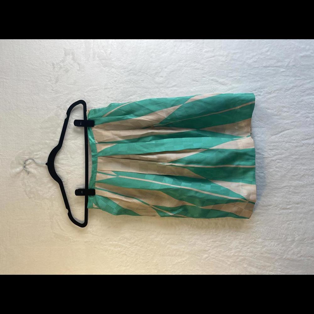 Malene Birger Green and Beige Skirt